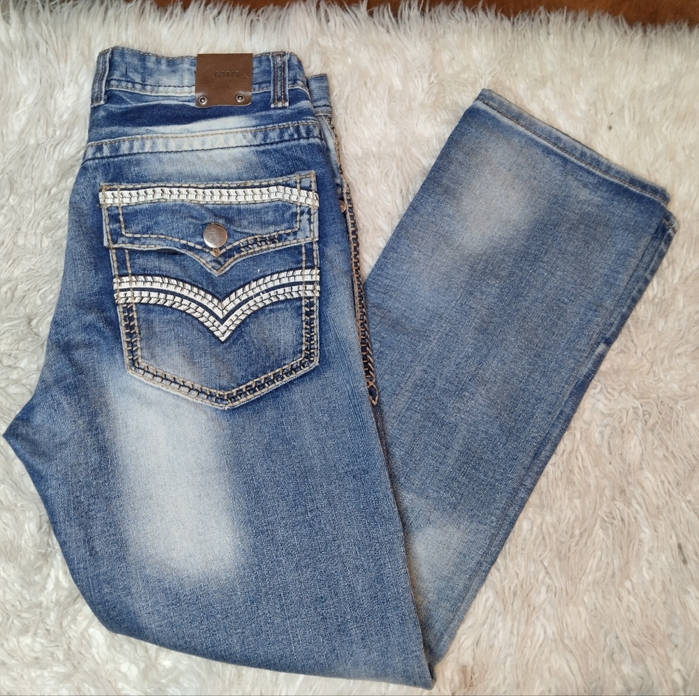 GS115 Brandon Slim Fit Jeans Size 32 - Picture 12 of 16